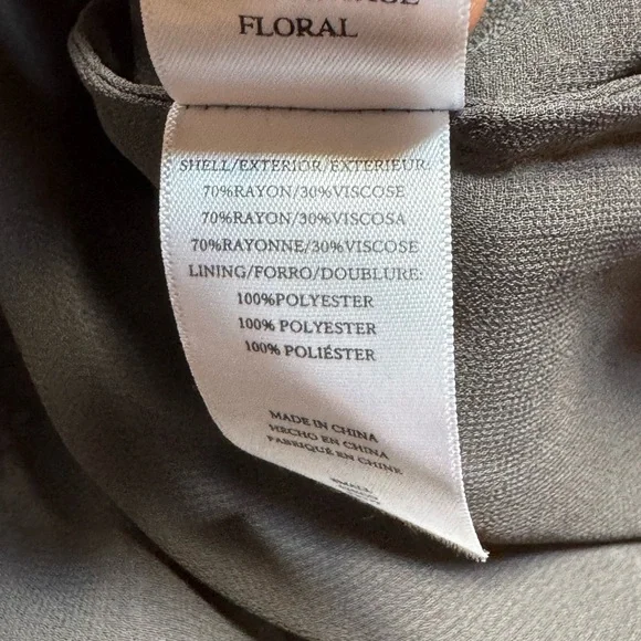 Rails Kiki Mini Dress Black Floral Tie Waist Ruffle Hem Prairie Cottagecore S - Picture 14 of 16